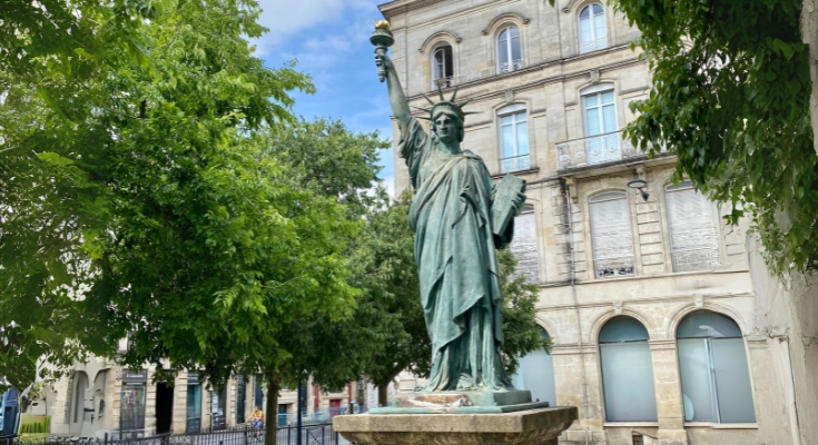 Statue de la liberté, quartier des Chartrons